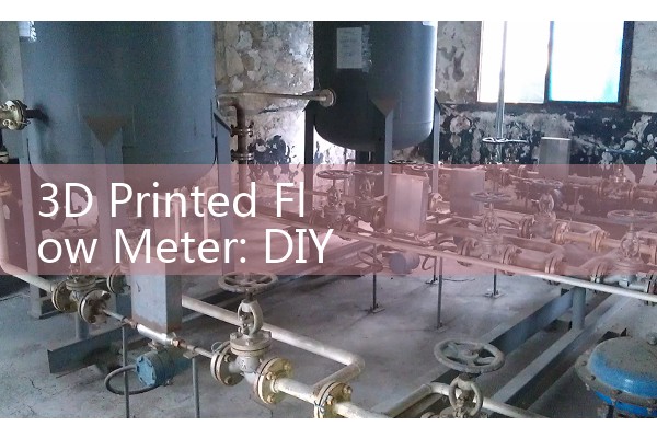 3D Printed Flow Meter: DIY Open-Source Arduino Prototyping Sizing Frameworks