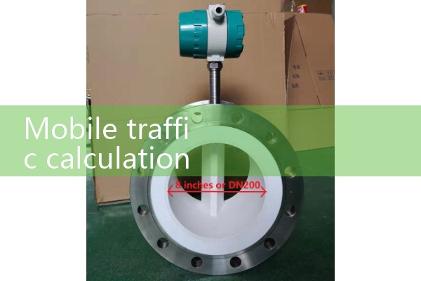 Mobile traffic calculation method