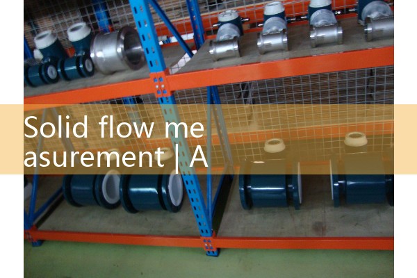solid flow measurement