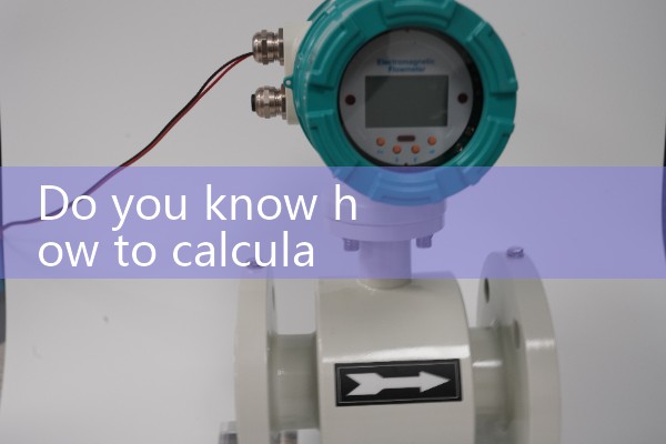 Electromagnetic flowmeter flow range