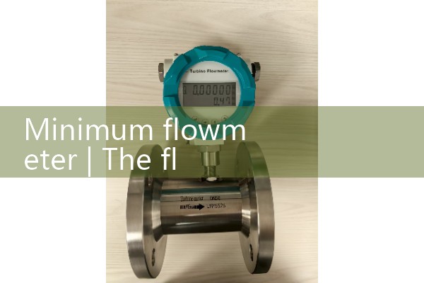 Minimum flow meter